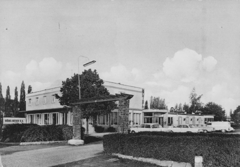 1958 Rasthof und Motel Mühlberger
